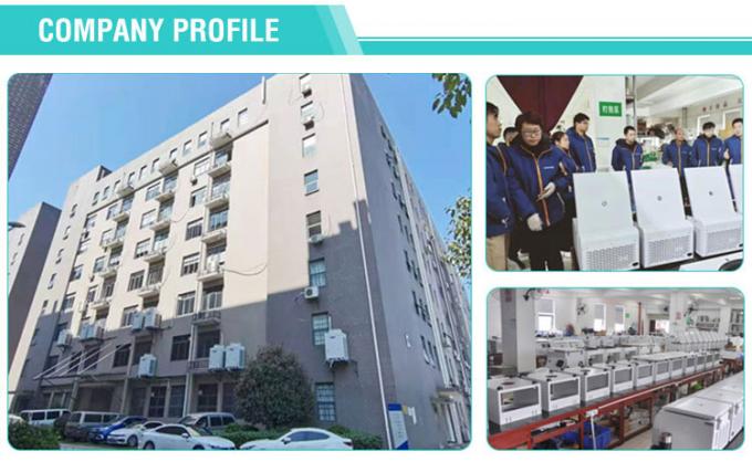 TGL-16 masa üstü soğutulmuş santrifüj, 90ml yüksek hızlı 1.5ml / 2.2ml tüpleri açılı rotorlu mikro santrifüj 9