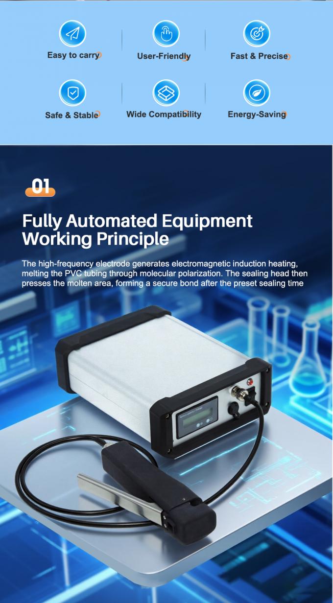 Cenlee PVC Kan Torbası T&uuml;p M&uuml;h&uuml;rleyici Hastaneler İ&ccedil;in, Kan Bankası İ&ccedil;in T&uuml;p M&uuml;h&uuml;rleme Makinesi 1