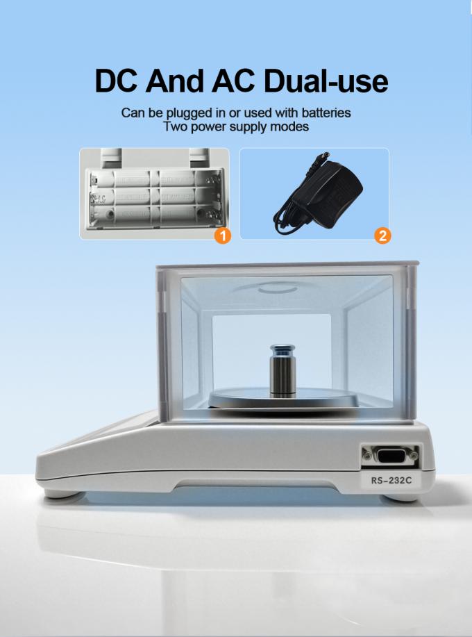 Okunabilirlik 0.001g Laboratuvar Precision Balance Laboratuvar Enstr&uuml;manları Draf Kalkanlı Analiz Denge &Ouml;l&ccedil;&uuml;s&uuml; 2