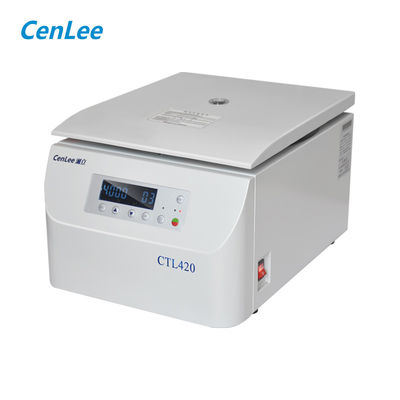 Yatay PRF Merkezci Makinesi Düşük Hızlı Merkezci Benchtop PRP Merkezci 12x15ml Swing Rotor Otomatik Denge CTL420