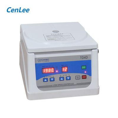 TD4D Düşük Hızlı PRP PRF Merkezci 4000rpm 2200xg Laboratuvar/Hastahane için Otomatik Denge 8x15ml CE Sertifikalı