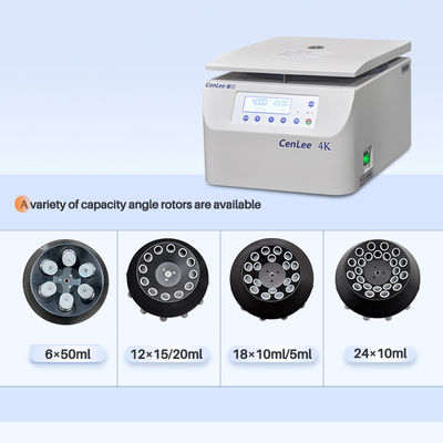 Cenlee 4K Brushless Motor Benchtop Kan Plazma Ayrımı için Otomatik Denge Centrifuge Makinesi