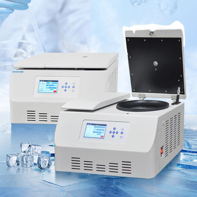 Laboratuvar Benchtop Soğutulmuş Plazma Merkezci, Yüksek Hızlı Soğutulmuş Merkezci Makinesi CenLee20R