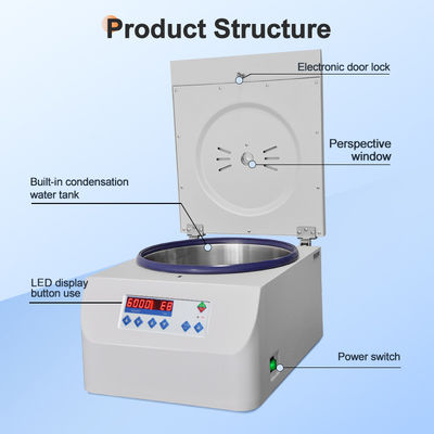 İyi bir fiyat. 300ml santrifüj Hızı 6000rpm Klinik Laboratuvar Sentrifüj 15ml 50ml tüplü açılı rotorlu çevrimiçi