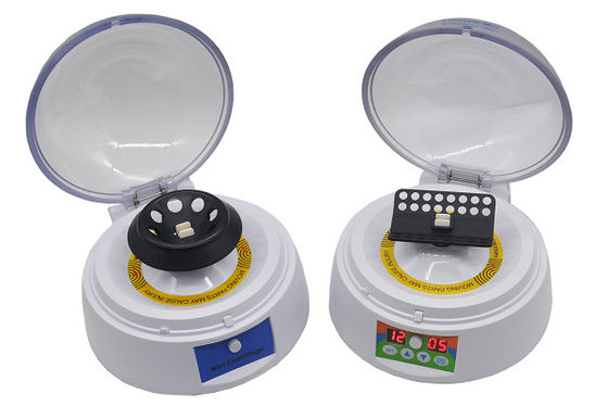 Süpermini Palm Sentrifüj Laboratuvarı Mikro Tıbbi Ekipman 0.2ml Mikro Sentrifüj