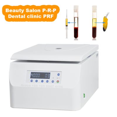 LCD PRF Merkezci Laboratuvar Merkezci Swing Rotor Adaptörü 4x50ml Dental Benchtop Düşük Hızlı Merkezci Makinesi için 4200rpm