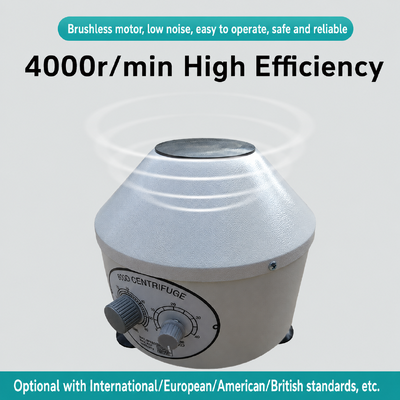 Cenlee 800D 4000 rpm Hızlı 1790xg Güç ve 6x20ml Biyo-Tıp Laboratuvarları için Kapasite