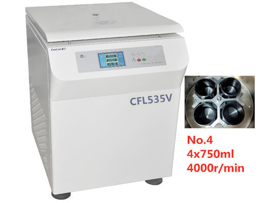 İyi bir fiyat. 550mm Genişlik LCD Panel Yüksek Performanslı Santrifüj 25 Program Dönen Rotor çevrimiçi