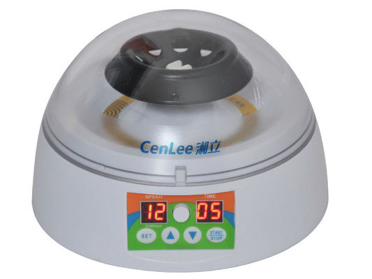 0.2ml Tüpler Zamanlama Mini Tezgahüstü Santrifüj, LED Mikrohematokrit Santrifüj Hızı ve Süresi
