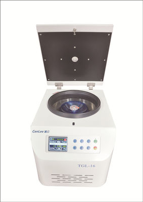 40oC 16000rpm Soğutmalı Tezgahüstü Santrifüj Mikrosantrifüj 295mm Genişlik